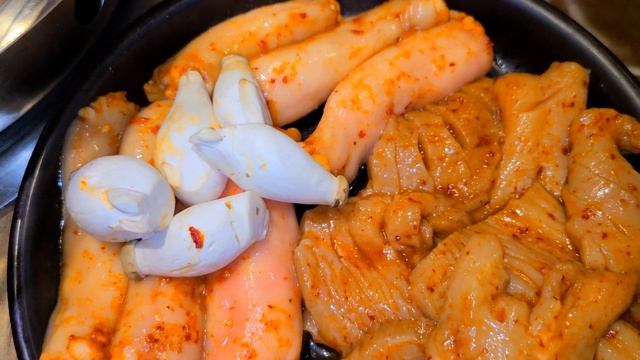 명품 양대창 안양맛집 양술이 - 양밥, 양념소갈비| Grilled Beef Large Intestines-한국 길거리음식 | Korean Local Food смотреть онлайн