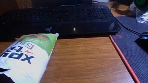 Обзор еды сухарики Хрустим Багет Томат Зелень