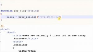 Make SEO Friendly or Clean Url in PHP using .htaccess