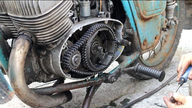 Иж Юпитер 2. Что будет если раскрутится гайка с болта пружины сцепления? Исправил смотреть онлайн