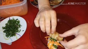 Улетная Закуска Рулетики из Баклажанов с интересной начинкой.