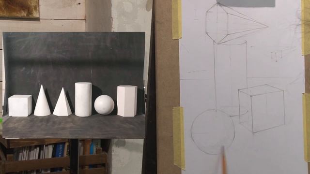 Как нарисовать геометрические предметы мягкими материалами смотреть онлайн