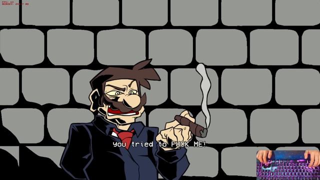 FNF | Vs Mario's Madness V2 - MX RETURNS + ALL STARS | Mods/Hard/Gameplay |