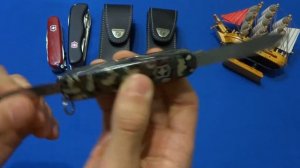 Обзор швейцарского ножа 91 мм Victorinox SPARTAN Camouflage 12 функций