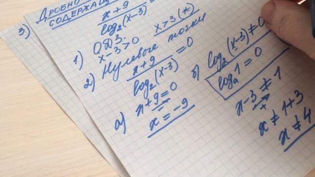 Урок №3 Дробные неравенства