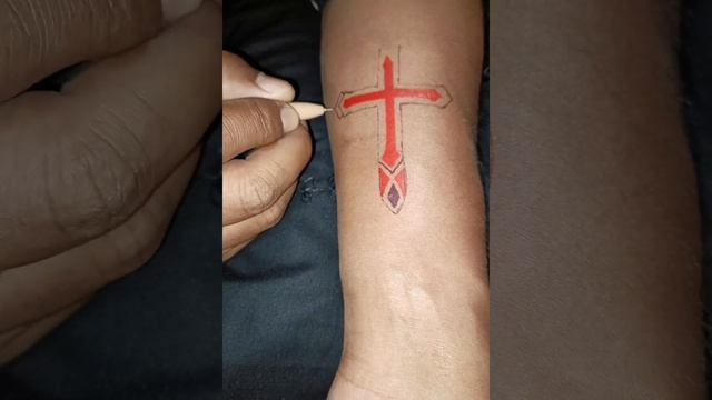 Jesus cross tattoo?.#viral. #tattoos. #trending. #shorts. #tattooartist.#tattooartist.#viral