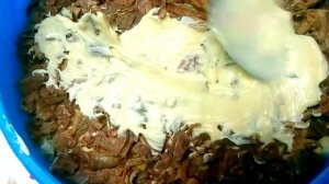 Салат из свеклы с мясом и огурцами. Праздничный салат. Кулинарный канал "НА КУХНЕ У МАМЫ"