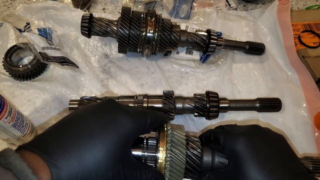 Rebuilding an MTX-75 Input shaft-(all new parts)-Part(s)-1