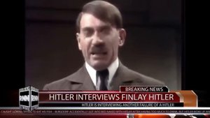 Hitler interviews Finlay Hitler
