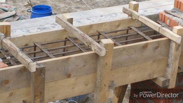 Перемычки над проемами.