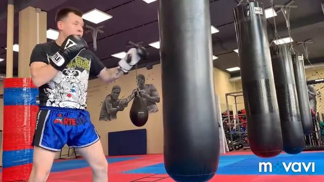 Работа на мешке Тайский бокс Кикбоксинг смотреть онлайн