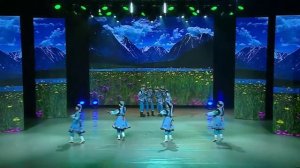 Алтайский танец "Ат- jарыш" (Наездники), исп. народный хореографический ансамбль "Урсул"