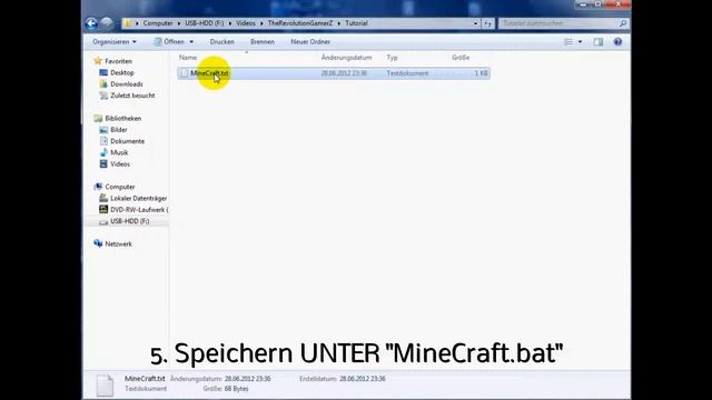 33 sekunden Tutorial - MineCraft mehr RAM zuweisen смотреть онлайн