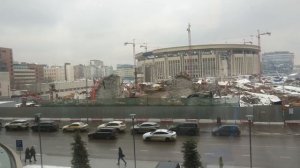 31.01.2020 СК Олимпийский Видео в день обрушения СКК Петербургский
