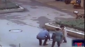 Что будет если бросить петарду в канализацию? Часть 1