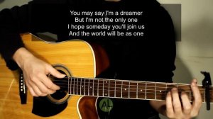 Imagine - Acoustic karaoke (John Lennon)