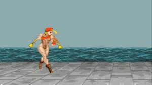 Street Fighter II Mega Drive/Genesis Cammy arcade sprite