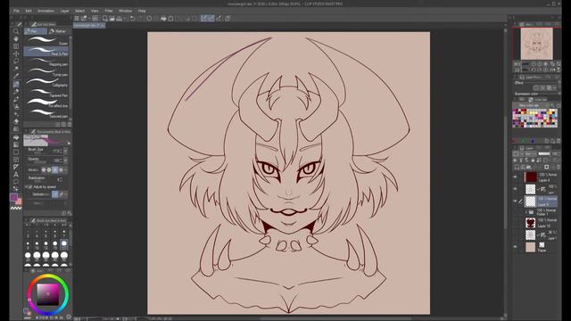 Devil Girl [Speedpaint]