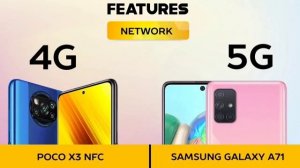 Poco X3 vs Samsung Galaxy A71