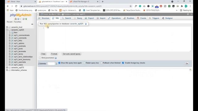How to change database prefix in WordPress - Secure Your WordPress Website - In Hindi #websblog смотреть онлайн