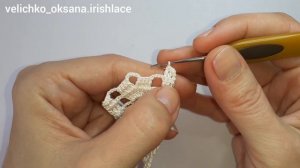 Колокольчик крючком. Новогоднее украшение на елку.