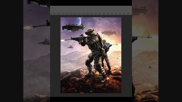 War movie flyer animation time lapse| Photoshop /After effect смотреть онлайн