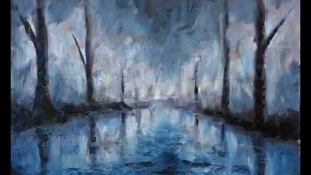 Зимний пейзаж картины. Картины зима.