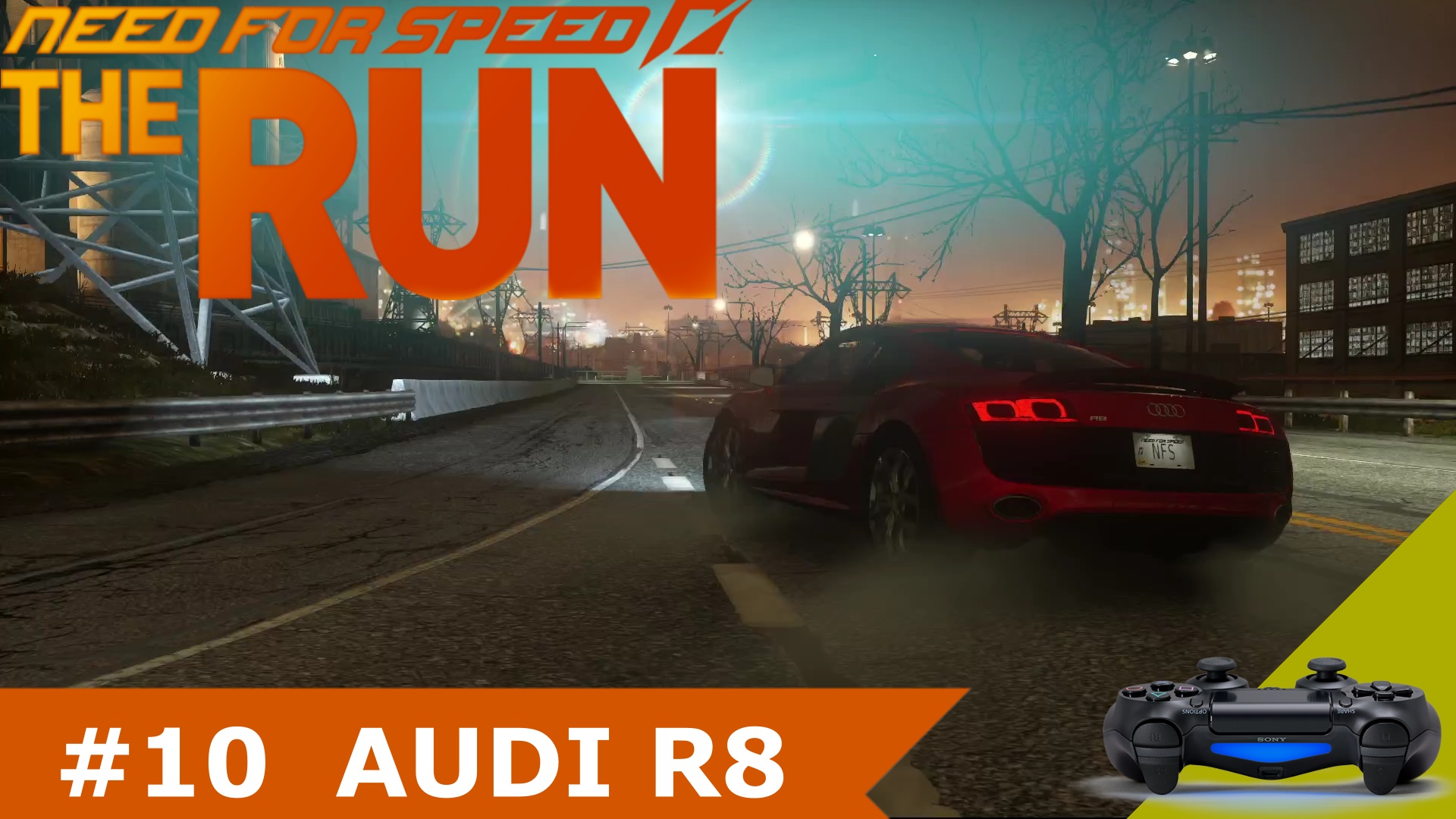 Need For Speed - the RUN #10 State Forest - Porsche 918 RSR - Позиция в гонке 11 | Dualshock 4
