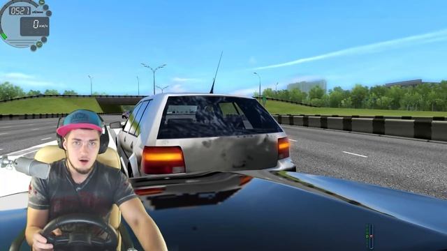 РАЗБИЛ НОВУЮ BMW ИЗ САЛОНА - City Car Driving с РУЛЕМ смотреть онлайн