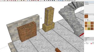 Опирание на плиты лестниц, шахт, печей, опор и т.д.