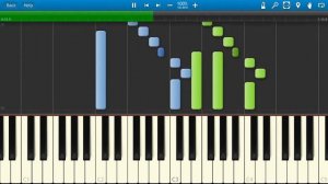 Эй ухнем! (на пианино Synthesia)