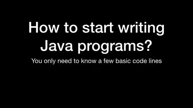 I Will Teach You Java [With IntelliJ IDEA] Lesson 0: Starting out with Java and tools you need смотреть онлайн