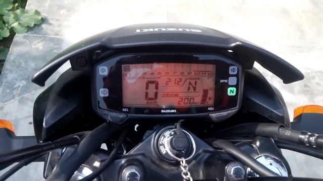 Suzuki Gixxer 150 Exhaust sound original 