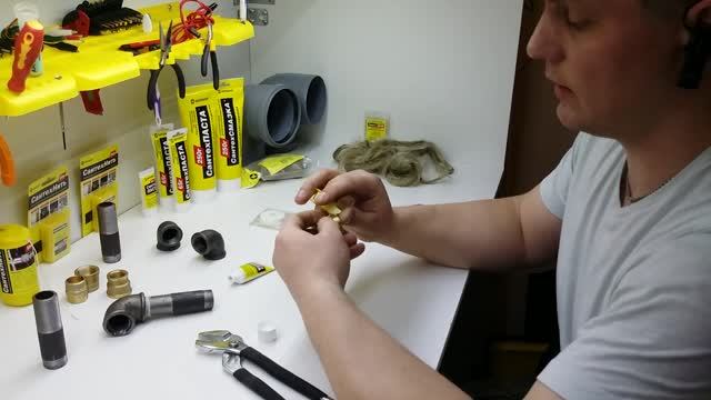 Какие резьбовые герметики и для чего. Сантехкреп. смотреть онлайн