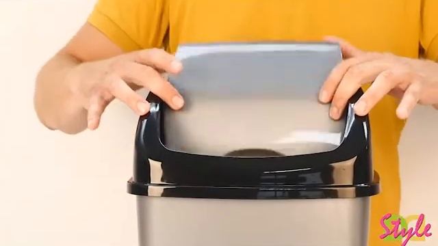 Урна для мусора DD Style Фантазия, мусорное ведро с крышкой, ведро для мусора смотреть онлайн