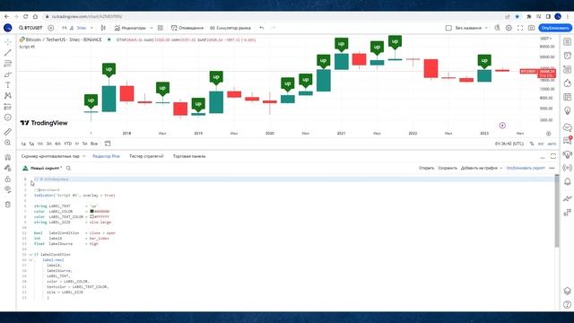 ОФОРМЛЕНИЕ КОДА. Кратко про Pine Script смотреть онлайн