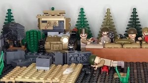 Лего ВОВ. Освобождение Европы 1944 год. Lego WW2. Liberation of Europe