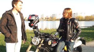 Татьяна Игушина. На мотоцикле вокруг света за 18 дней. Мотогонщица.