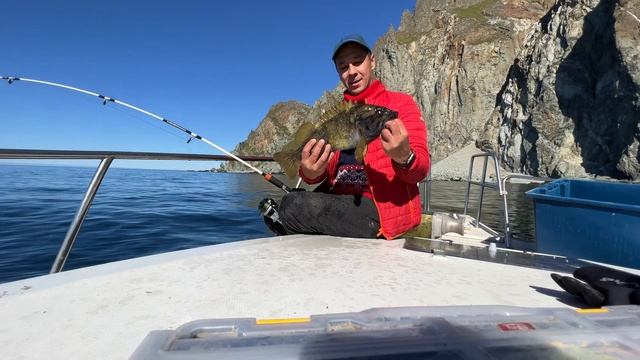После морской рыбалки приготовил морского окуня. Магадан. Охотское море.