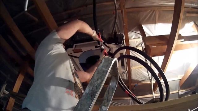 Установка потолочного касетного кондиционера от а, до я, типа "фанкойл" (часть-1).