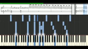 John Newman - Love me again [Piano Tutorial] Synthesia