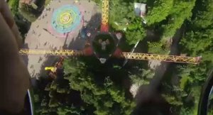 Катапульта от первого лица - экстремальный аттракцион с криками в парке Диво остров СПб