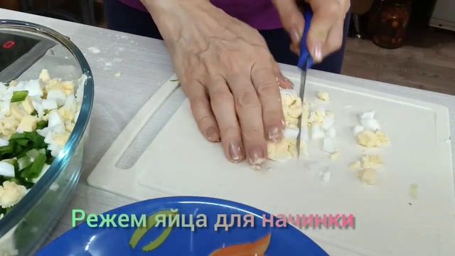 Рецепт пирожки ленивые с луком и яйцом на кефире. Очень быстро и вкусно ? смотреть онлайн