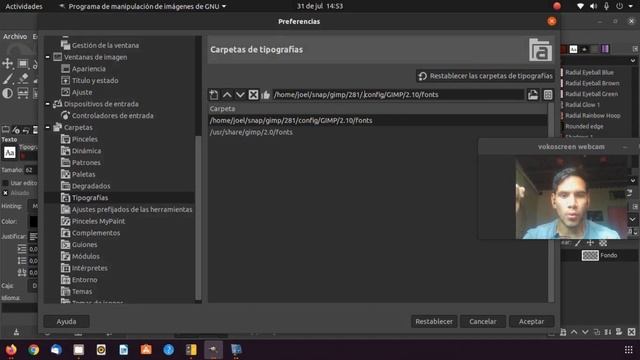 como DESCARGAR tipos de LETRAS para PHOTOSHOP Y GIMP 2020 смотреть онлайн