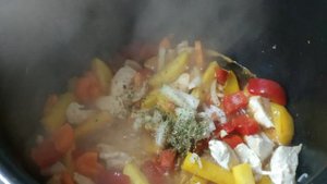 Рагу с репой в мультиварке