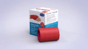 Peha-haft® - 3д упаковка / Пеха-хафт - самофиксирующийся бинт 4 м х 6 см, красный