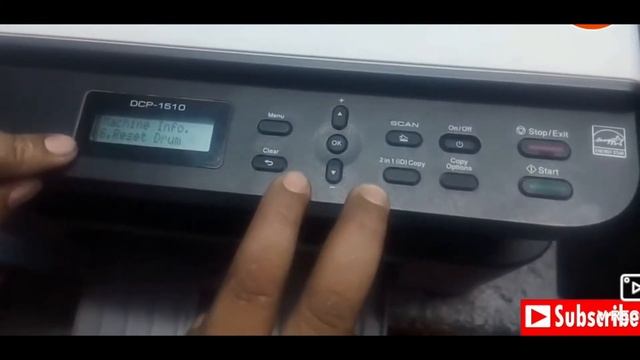 How to reset Brother DCP 1510 printer смотреть онлайн