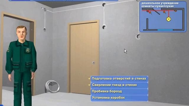1.Электропроводки. Учебное задание: 