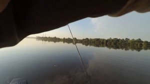 Рыбалка на Оке в Кашире ,Окунь весом 1 кг