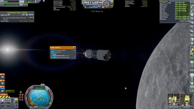 ⚐ First Kerbal on the Moon - APSA #06 - KSP KSRSS 2.5 Kerbalism смотреть онлайн